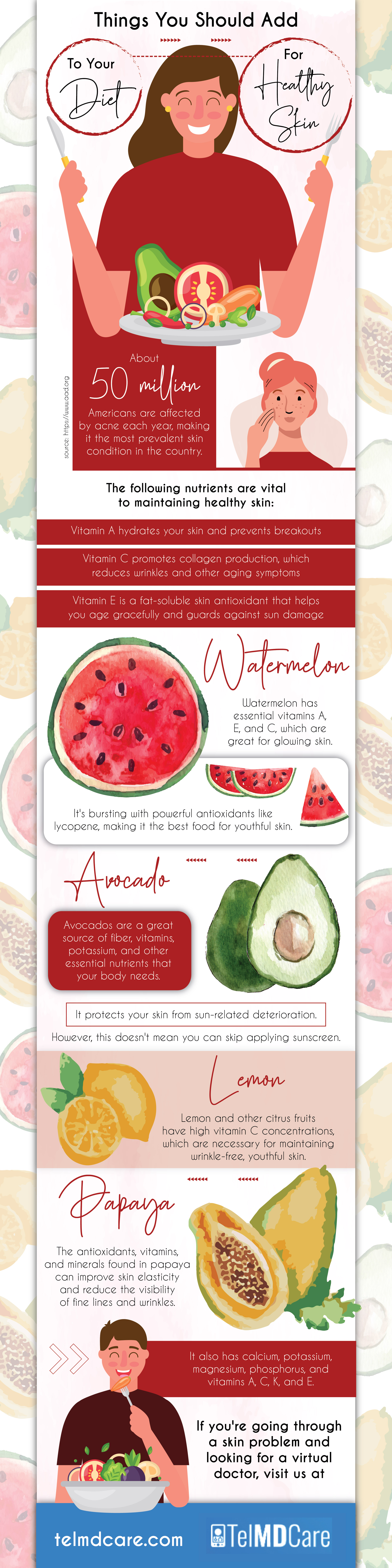Things You Should Add To Your Diet For Healthy Skin